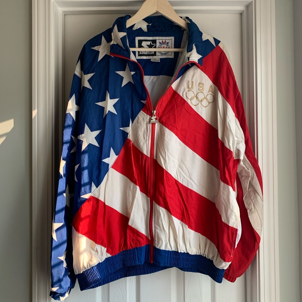 Vintage 1996 Olympic Starter Jacket